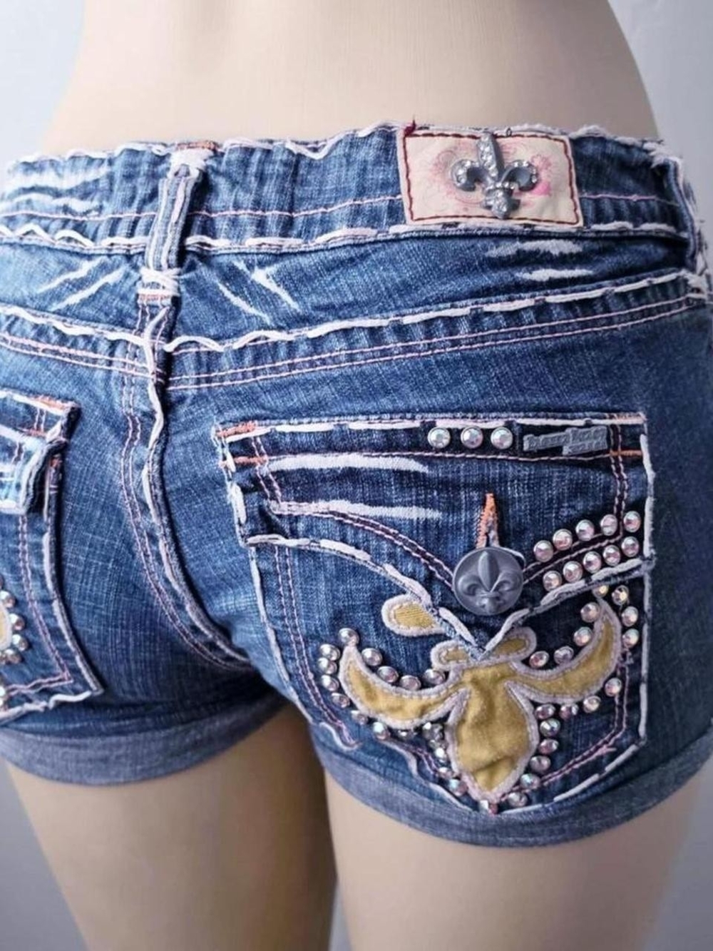 2000s Y2k Laguna Beach jeans Co. low rise cut off shorts